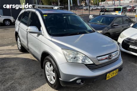 Silver 2007 Honda CR-V Wagon (4X4) Luxury