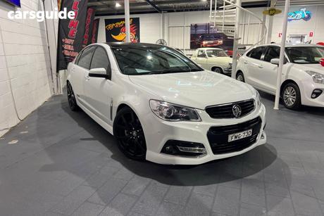 White 2014 Holden Commodore Sedan Ss-V