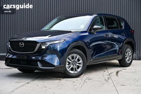 Blue 2026 Mazda CX-5 Wagon G25 Akera (Awd)