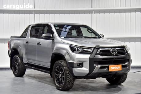 Silver 2023 Toyota Hilux Double Cab Pick Up Rogue (4X4)