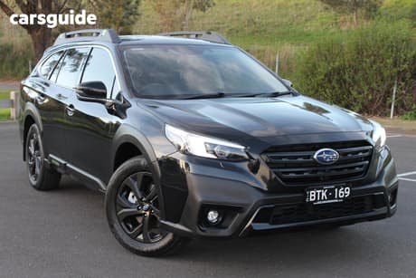 Black 2021 Subaru Outback Wagon Awd Sport