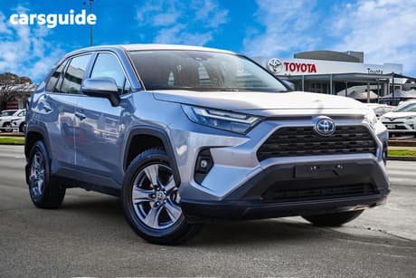 Silver 2022 Toyota RAV4 Wagon Gx (Awd) Hybrid