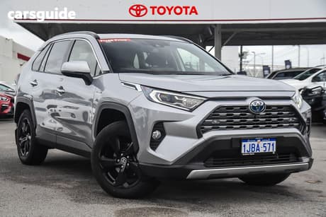 Silver 2021 Toyota RAV4 Wagon Cruiser (2Wd) Hybrid