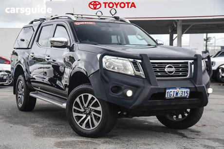 Black 2017 Nissan Navara Dual Cab Utility St-X (4X4) (Sunroof)