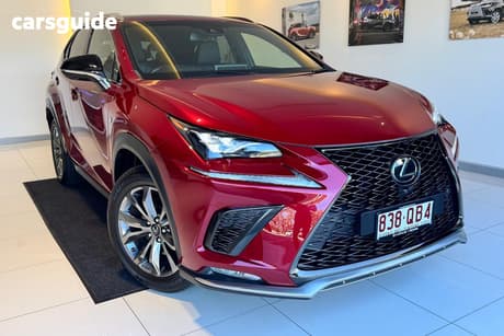 Red 2018 Lexus NX300 Wagon F Sport (Fwd)