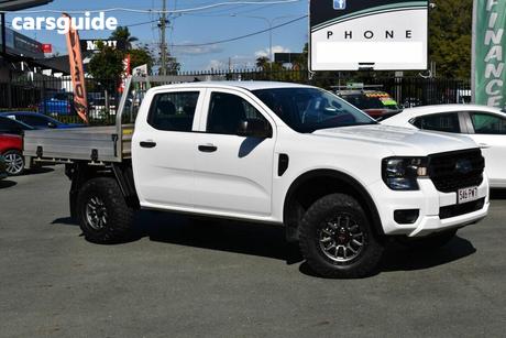 White 2022 Ford Ranger Double Cab Chassis Xl 2.0 (4X4)