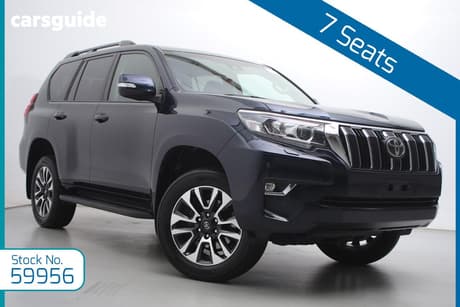 Black 2020 Toyota Landcruiser Prado Wagon Vx
