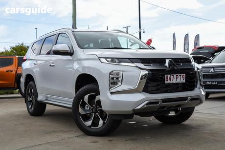White 2024 Mitsubishi Pajero Sport Wagon Gsr (4Wd) 7 Seat