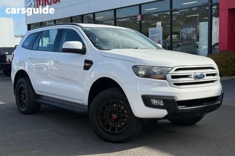 White 2017 Ford Everest Wagon Ambiente (4Wd 7 Seat)