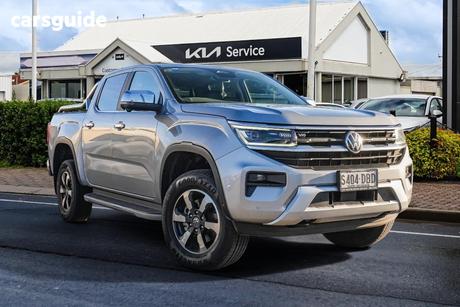 Silver 2024 Volkswagen Amarok Dual Cab Utility Style Tdi600 4Motion