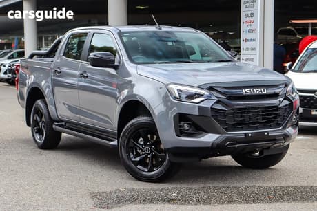 Grey 2026 Isuzu D-MAX Crew Cab Utility X-Rider (4X4)