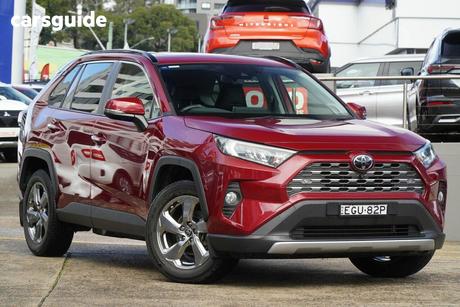 Red 2019 Toyota RAV4 Wagon Cruiser (2Wd)