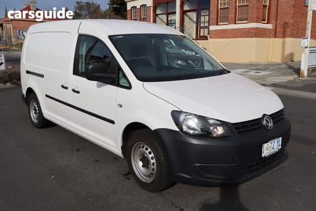 White 2015 Volkswagen Caddy Van Maxi Tdi250