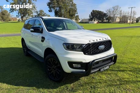 White 2021 Ford Everest Wagon Sport (4Wd)