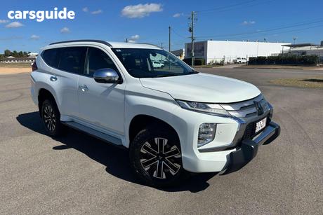White 2020 Mitsubishi Pajero Sport Wagon Exceed (4X4) 7 Seat