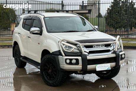 White 2017 Isuzu MU-X Wagon Ls-T (4X4)