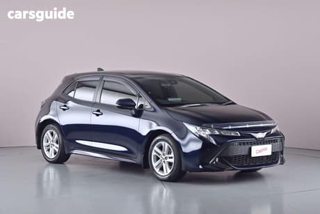 Black 2022 Toyota Corolla Hatchback Sx