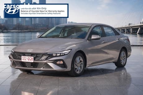 Silver 2025 Hyundai I30 Sedan Elite Hev 1.6P Dct