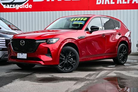 Red 2024 Mazda CX-60 Wagon G40E Gt Hybrid
