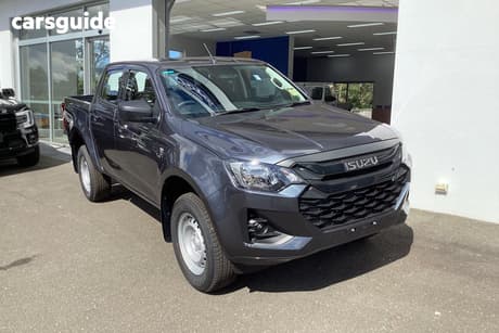 Grey 2025 Isuzu D-MAX Crew Cab Utility Sx (4X4)