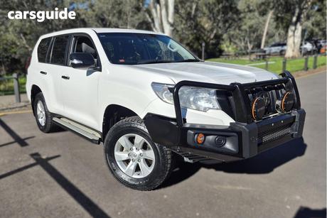 White 2019 Toyota Landcruiser Prado Wagon Gx (4X4)