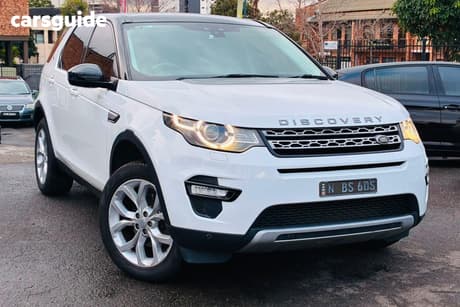 White 2015 Land Rover Discovery Sport Wagon Sd4 Hse