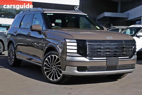 Brown 2026 Hyundai Palisade Wagon Calligraphy (8 Seat) Hev