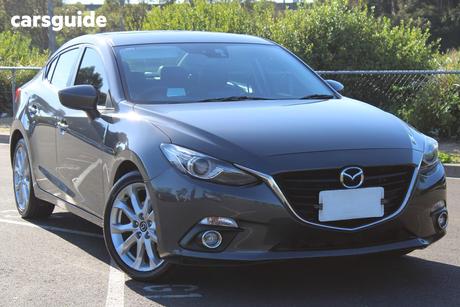 Grey 2015 Mazda 3 Sedan Sp25 Gt