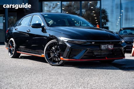 Black 2025 Hyundai I30 Sedan N Premium