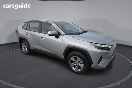 Silver 2022 Toyota RAV4 Wagon Gx (Awd) Hybrid
