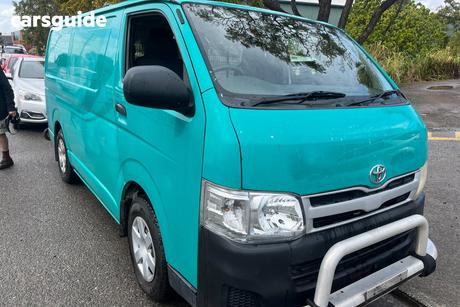 Green 2013 Toyota HiAce Van Lwb