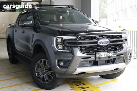Grey 2025 Ford Ranger Double Cab Pick Up Wildtrak X 2.0 (4X4)