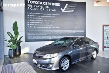 Grey 2012 Toyota Camry Sedan Atara R Se