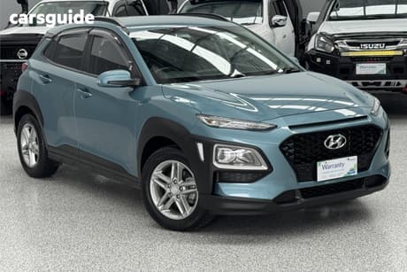 Blue 2019 Hyundai Kona Wagon Active (Fwd)