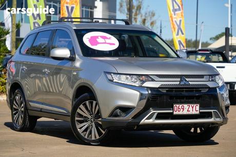 Grey 2018 Mitsubishi Outlander Wagon Es 7 Seat (2Wd)