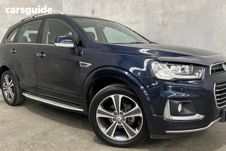 Blue 2016 Holden Captiva Wagon 7 Ltz (Awd)
