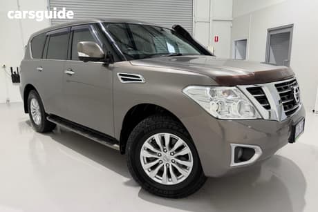 Silver 2019 Nissan Patrol Wagon Ti (4X4)