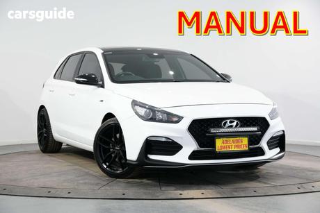 White 2020 Hyundai I30 Hatchback N Line