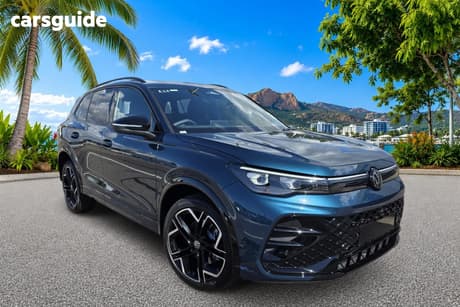Blue 2026 Volkswagen Tiguan Wagon 195Tsi R-Line