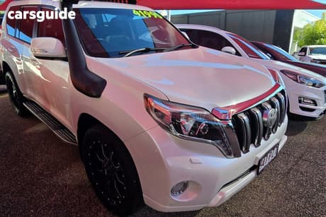 White 2014 Toyota Landcruiser Prado Wagon Kakadu (4X4)
