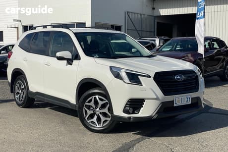 White 2024 Subaru Forester Wagon 2.5I (Awd)