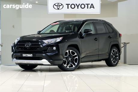 Black 2021 Toyota RAV4 Wagon Edge (Awd)