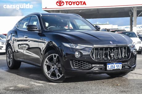 Black 2020 Maserati Levante Wagon S