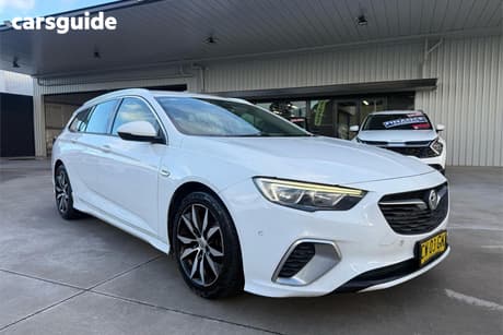 White 2019 Holden Commodore Sportswagon Rs