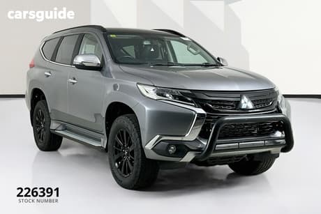 Grey 2019 Mitsubishi Pajero Sport Wagon Black Edition (4X4) 7 Seat