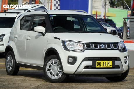 White 2024 Suzuki Ignis Wagon Gl