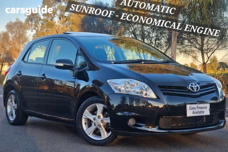 Black 2012 Toyota Corolla Hatchback Conquest