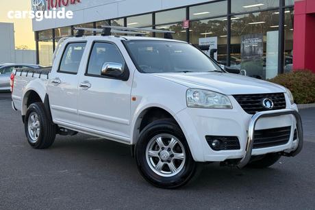 White 2012 Great Wall V200 Dual Cab Utility (4X2)
