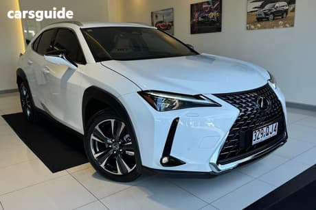 White 2026 Lexus UX SUV UX300H SPORT LUXURY F