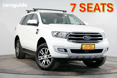 White 2019 Ford Everest Wagon Trend (4Wd 7 Seat)